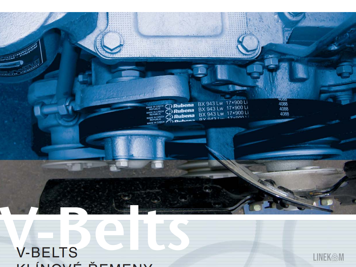 Каталог клиновые ремни Rubena