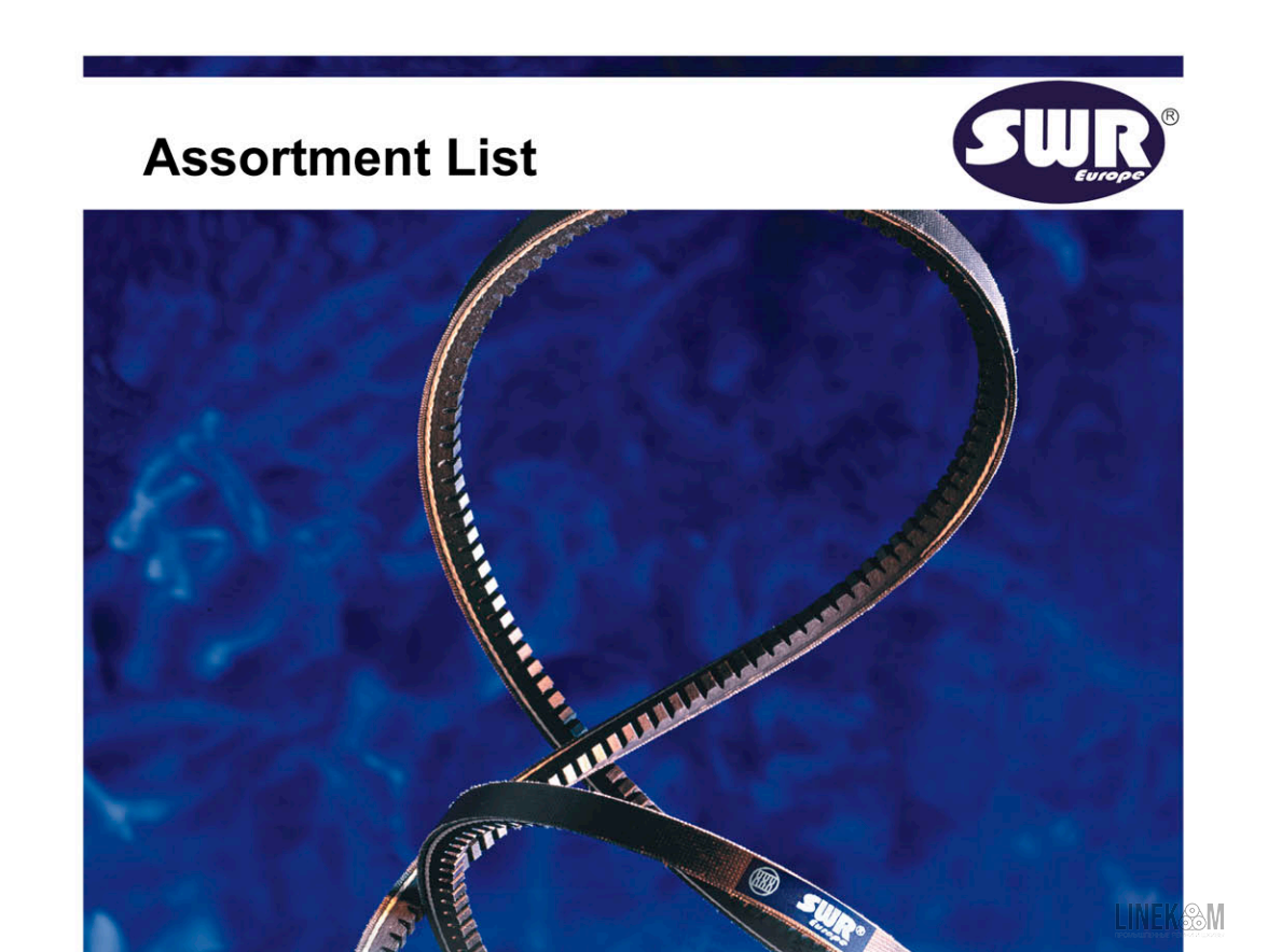 Каталог продукции SWR