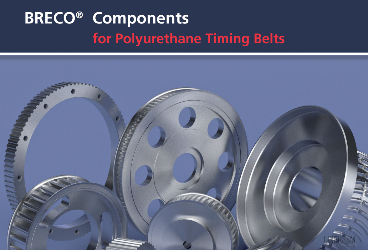 Компоненты BRECO для полиуретановых ремней