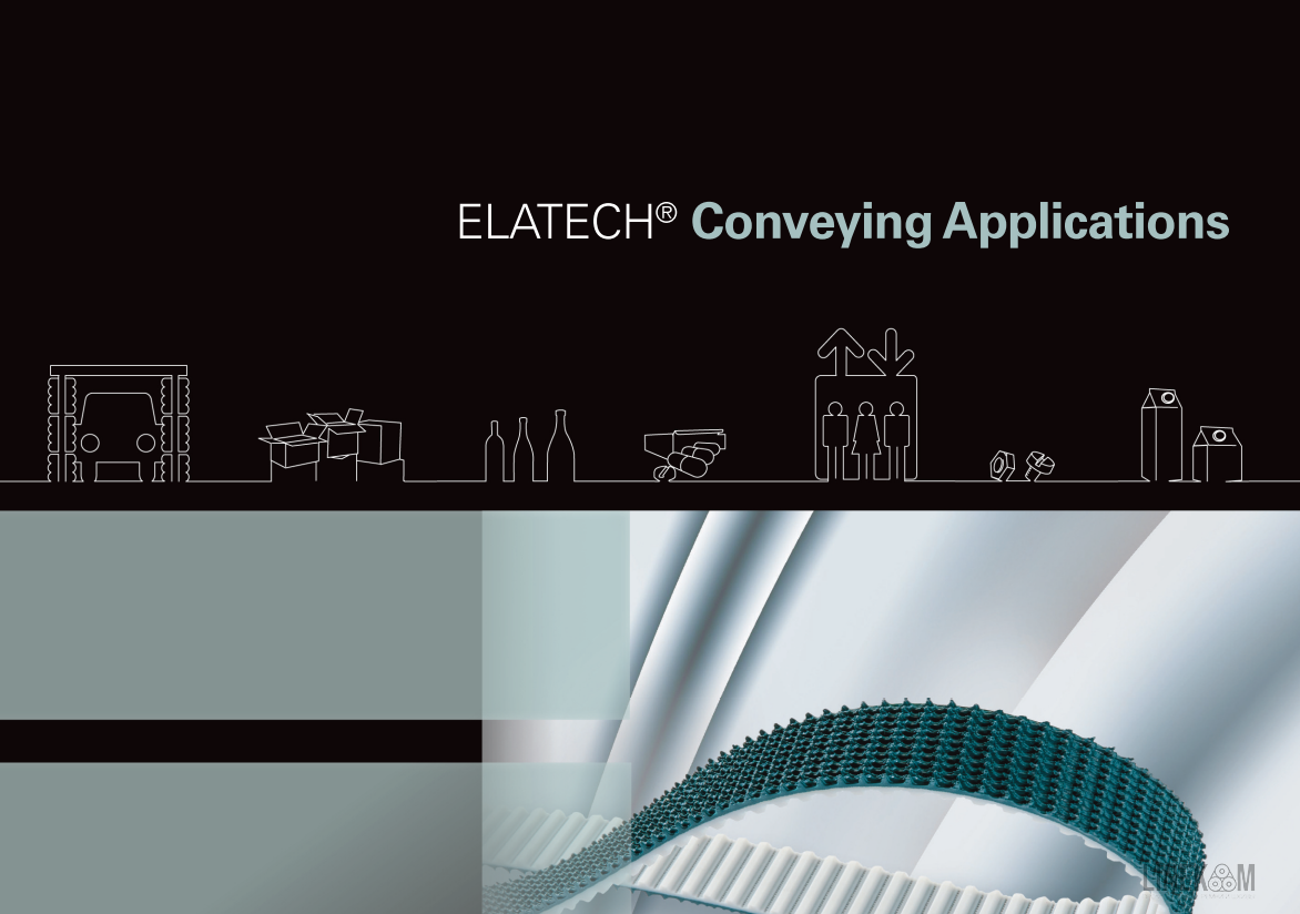 Полиуретановые ремни для конвейерных систем. ELATECH