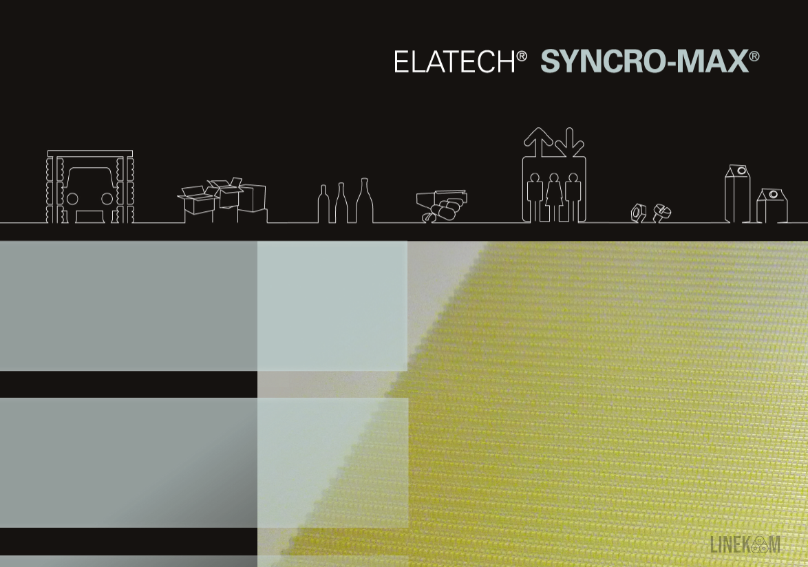 Сверхширокие полиуретановые зубчатые ремни ELATECH SYNCRO-MAX