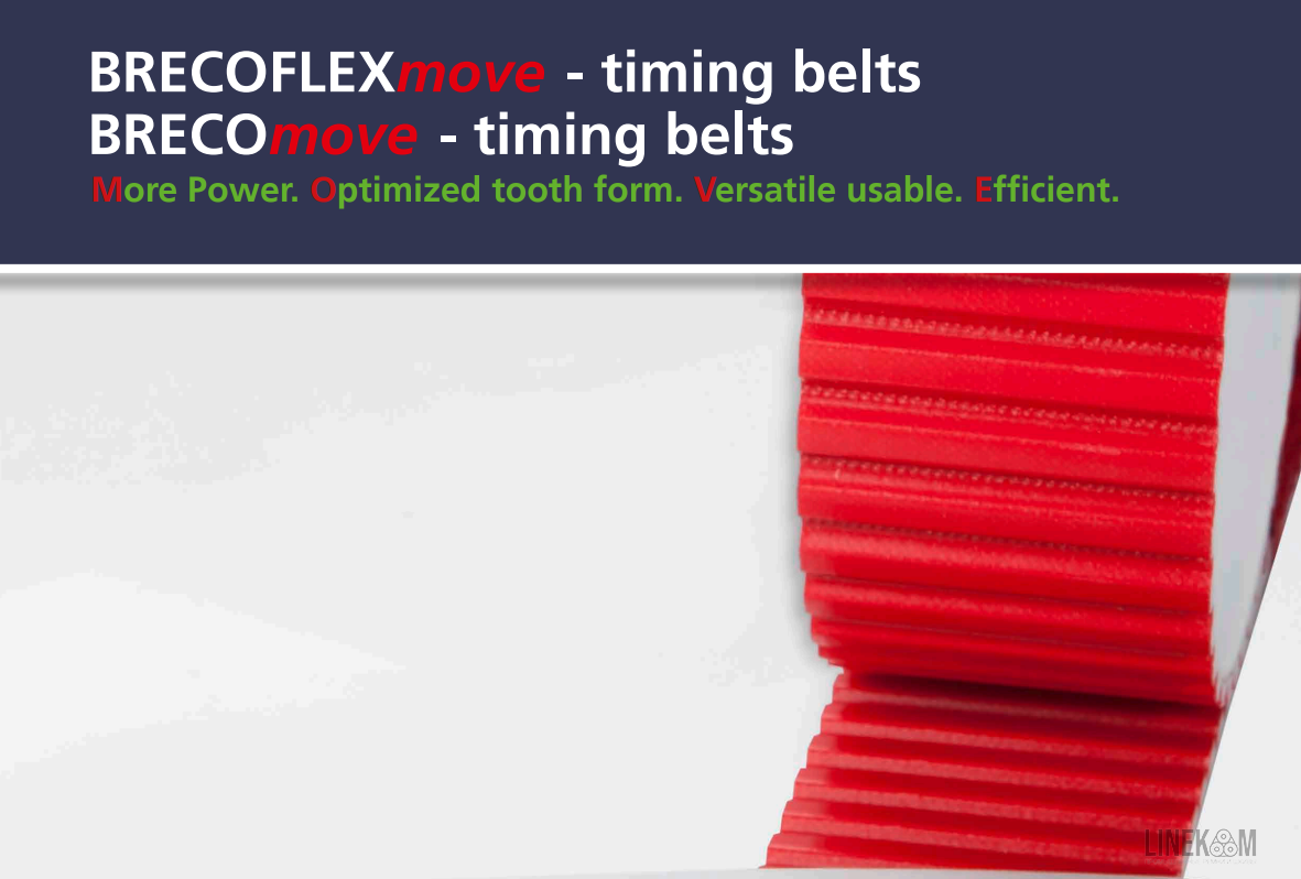 Зубчатые ремни BRECOmove и BRECOFLEXmove