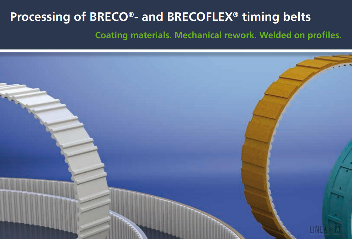 Зубчатые ремни с покрытием BRECO и BRECOFLEX